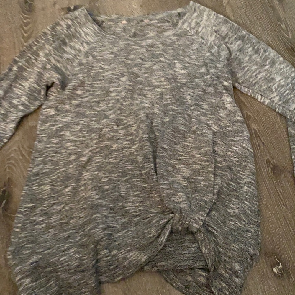 Gray Cotton sweater